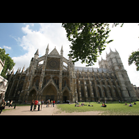 London, Westminster Abbey, Seitenansicht