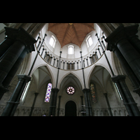 London, Temple Church, Rundkirche von innen