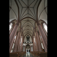 Köln (Cologne), St. Agnes, Vierung und Blick zur Orgel
