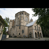 Köln (Cologne), Basilika St. Gereon, Seitenansicht auf das Okotogon