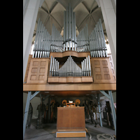 Köln (Cologne), St. Paul, Orgel mit Spieltisch
