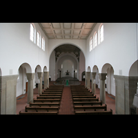 Kln (Cologne), St. Maternus, Blick von der Orgelempore in die Kirche