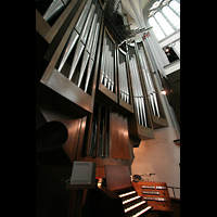Altenberg, Dom, Spieltisch mit Orgel