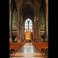 Liverpool, Anglican Cathedral, Chorraum mit Orgel