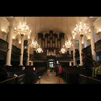 London, St. Martin-in-the-Fields, Innenraum mit Orgel