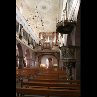 Villingen-Schwenningen, Mnster Unserer Lieben Frau, Kanzel und Orgel