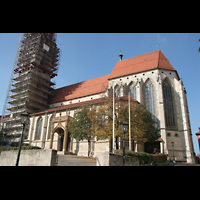 Rottweil, Heilig-Kreuz-Münster, Seitenansicht