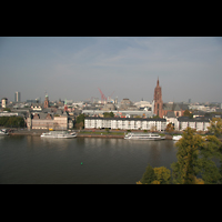 Frankfurt am Main, Kaiserdom St. Bartholomäus, Main und Dom