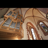 Frankfurt am Main, Alte Nikolaikirche, Orgel perspektivisch
