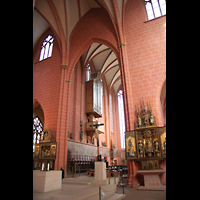 Frankfurt am Main, Kaiserdom St. Bartholomäus, Chorraum mit Chororgel