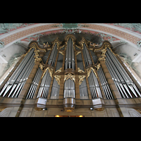 Sankt Gallen (St. Gallen), Kathedrale, Prospekt der Hauptorgel