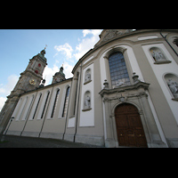 Sankt Gallen (St. Gallen), Kathedrale, Außenansicht