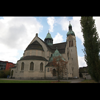 Sankt Gallen (St. Gallen), St. Maria Neudorf, Gesamtansicht vom Chor aus
