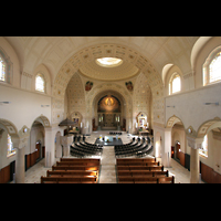 Sankt Gallen (St. Gallen), St. Maria Neudorf, Blick von der Orgelempore