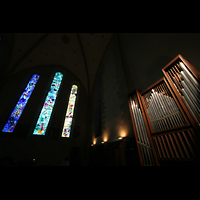 Zrich, Fraumnster, Chagall-Fenster und Chororgel