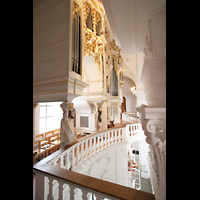 Sankt Urban (St. Urban), Klosterkirche, Orgelempore