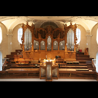 Horgen, Reformierte Kirche, Orgelempore