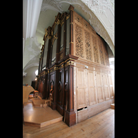 Engelberg, Klosterkirche, Gehäuse der großen Orgel