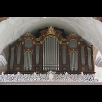 Engelberg, Klosterkirche, Prospekt der großen Orgel