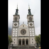 Glarus, Stadtkirche, Fassade