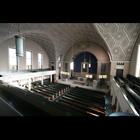 Berlin, Hoffnungskirche, Blick von der Orgelempore