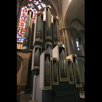 Xanten, Dom St. Viktor, Rückpositiv und Orgel