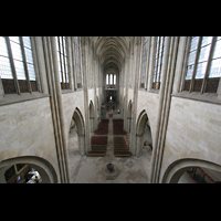 Magdeburg, Dom St. Mauritius und Katharina, Blick von der Orgelempore ins Hauptschiff