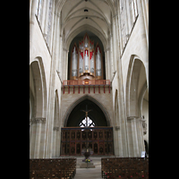 Orgelempore an der R�ckwand