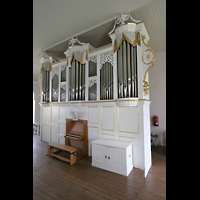 Harpstedt, Christuskirche, Orgel seitlich