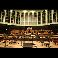 Bremen, Glockensaal, Bühne mit Orgel