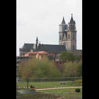 Magdeburg, Dom St. Mauritius und Katharina, Seitenansicht