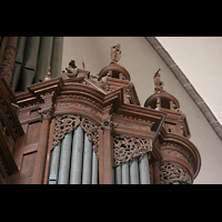 Schnitzwerk am R�ckpositiv
