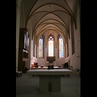 Chorraum mit Chororgel
