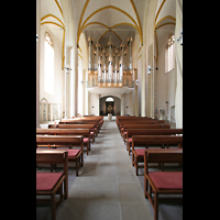 Hauptschiff und gro�e Orgel