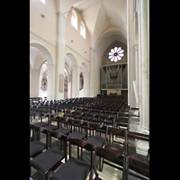 Braunschweig, Dom St. Blasii, Hauptschiff und Orgel