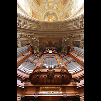 Berlin, Dom, Orgelprospekt und Kuppel
