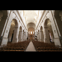 Versailles, Cathédrale Saint-Louis, Innenraum / Hauptschiff in Richtung Chor