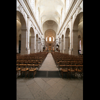 Versailles, Cathédrale Saint-Louis, Innenraum / Hauptschiff in Richtung Chor