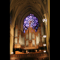 New York City, St. Patrick's Cathedral, Orgelempore