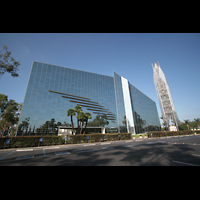 Garden Grove, Christ Cathedral ('Crystal Cathedral'), Seitenansicht