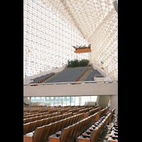 Garden Grove, Christ Cathedral (''Crystal Cathedral''), Orgelempore mit Trompeteria
