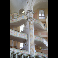 Dresden, Frauenkirche, Emporen