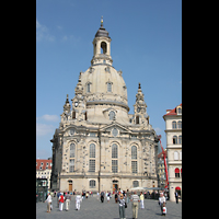Dresden, Frauenkirche, Ansicht vom Neumarkt aus