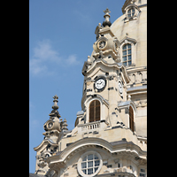 Dresden, Frauenkirche, Fassaden-Detail
