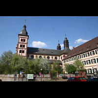 Amorbach, Abteikirche, Außenansicht