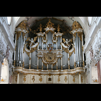 Amorbach, Abteikirche, Orgelprospekt