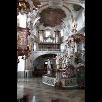 Bad Staffelstein, Wallfahrts-Basilika, Gnadenaltar und Orgel