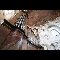 Bad Staffelstein, Wallfahrts-Basilika, Orgel perspektivisch