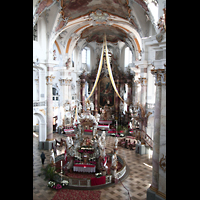 Bad Staffelstein, Wallfahrts-Basilika, Gnadenaltar und Chorraum