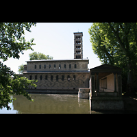 Potsdam, Friedenskirche am Park Sanssouci, Seitenansicht